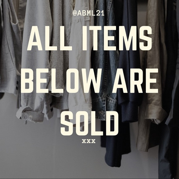 All Items Below Are Sold - Picture 1 of 1